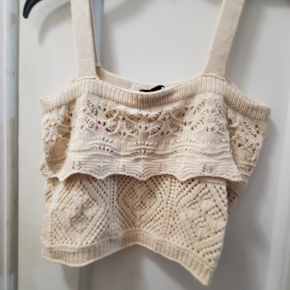 Lucy Paris Kirana Crochet Top - Picture 3 of 3